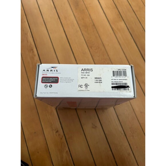 ARRIS SURFboard  SB6183 Black DOSCSIS 3.0 Cable Modem. Working. VGC - Picture 14 of 14